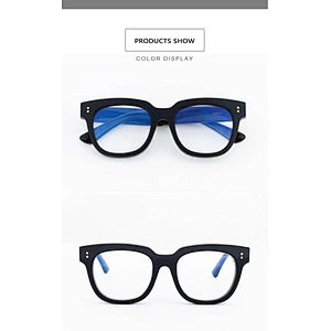 Anti blue light glasses river big thick frame retro optical frames wholesale women eyewear men eyeglasses design eye glasses