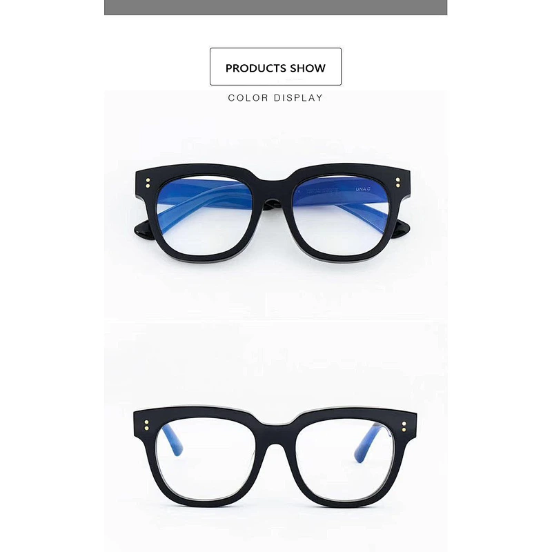 Anti blue light glasses river big thick frame retro optical frames wholesale women eyewear men eyeglasses design eye glasses