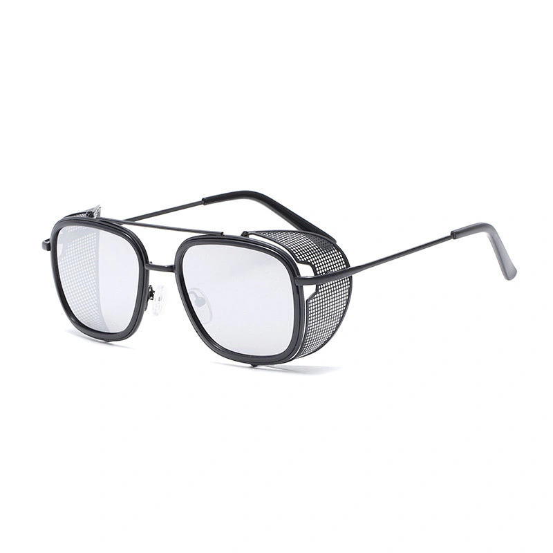 2021 newest fashion retro metal steam punk sunglasses women men eyewear shade sun vintage glasses wholesale custom goggles
