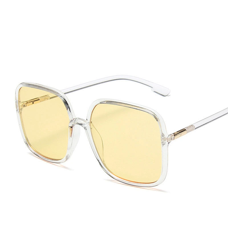 Newest fashion trend custom anti blue wholesale black frame sunglasses men women shade vintage flat sun glasses