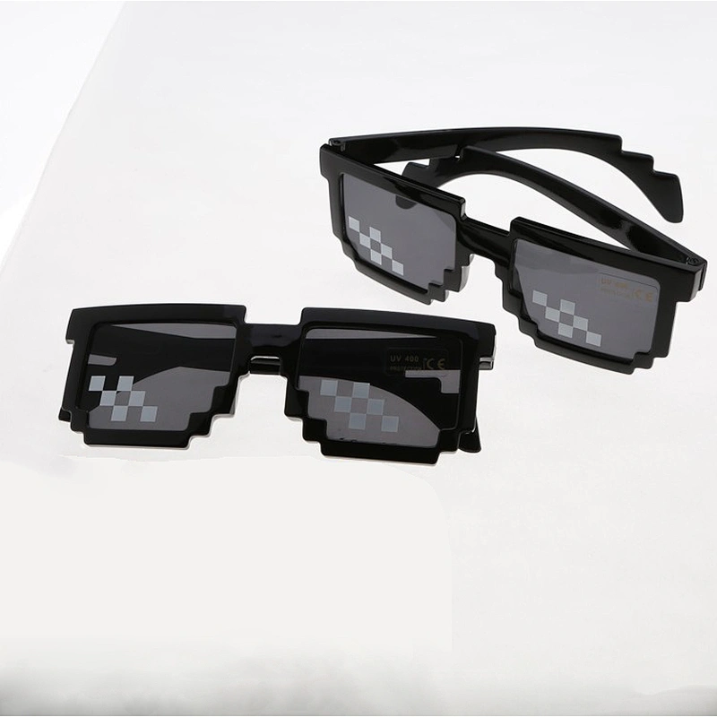 2021 newest fashion coding pixel mosaic sunglasses women men eyewear shade sun glasses wholesale custom goggles