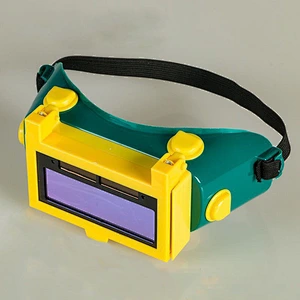 Solar charging Safety Glass Protective Goggles Making Machine Laser Goggle Industry Welders' Glasses Welding Goggles