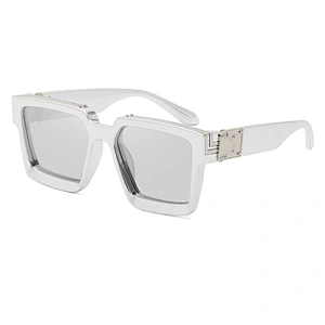 2021 newest fashion square big frame trendy sunglasses women men eyewear shade vintage sun glasses wholesale custom goggles