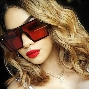 2021 newest fashion siamese big frame square sunglasses women men eyewear shade sport sun glasses wholesale custom ski goggles
