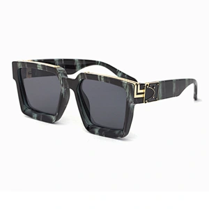 2021 newest fashion square big frame trendy sunglasses women men eyewear shade vintage sun glasses wholesale custom goggles