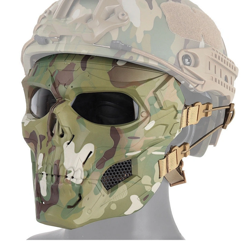 2020 Anti-dust Face shield Mask Scary Skeleton ShieldMask Adult Simple Skull ShieldMask Halloween