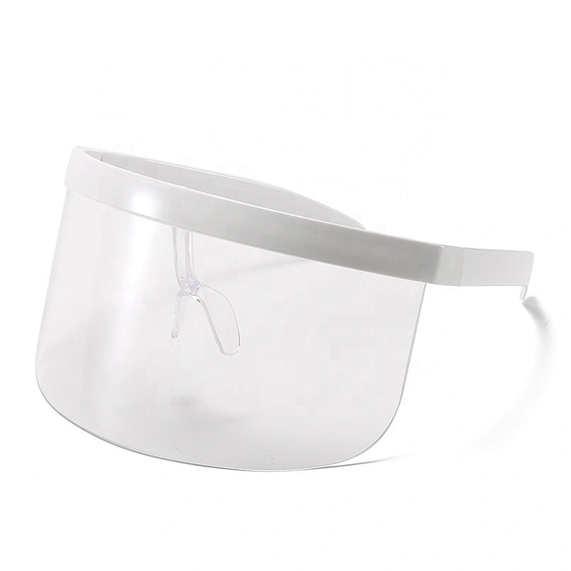 Colorful Face Shield Mask Stylish Laser Half FaceShield Transparent Face Shield Guard Mask Face Screen Shield