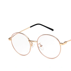 Round small frame metal retro glasses optical frame river wholesale women eyewear men eyeglasses design eye glasses