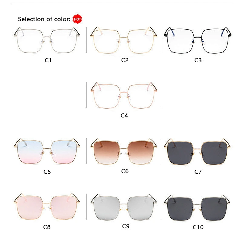 square metal big frame retro polygon glasses river glasses optical frame wholesale women eyewear men eyeglasses design eye glass