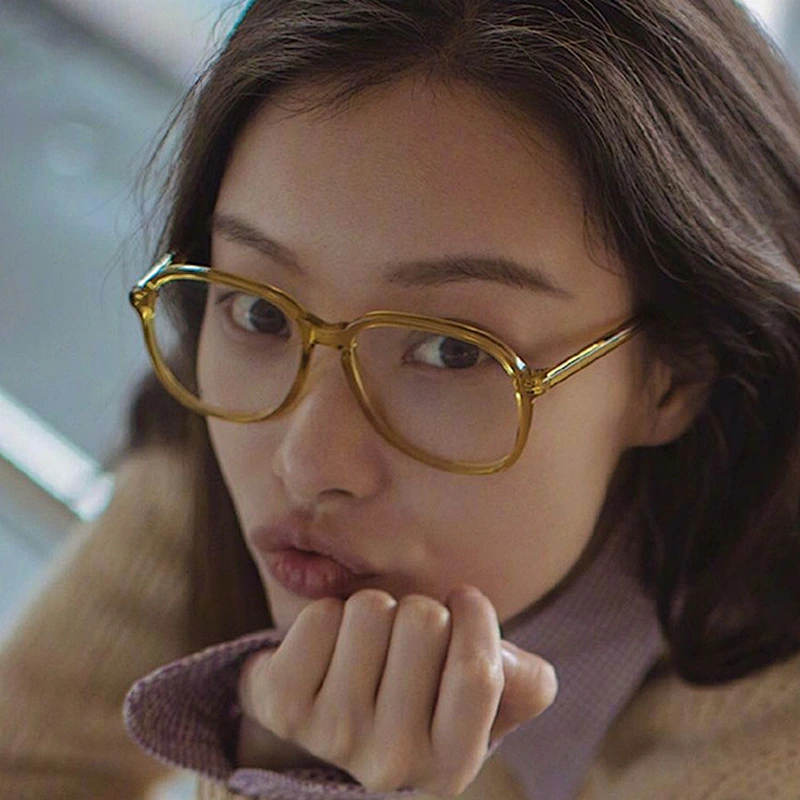 Transparent frame retro celebrity glasses river glasses optical frame wholesale women eyewear men eyeglasses design eye glass