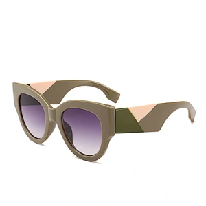 2021 newest fashion ladies round frame trendy sunglasses women men eyewear shade vintage sun glasses wholesale custom goggles