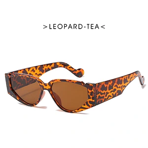 2021 newest fashion triangle cat eye colorful celebrity sunglasses women men eyewear shade sun glasses wholesale custom goggles