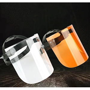 Manufacturer head wear faceshield safety face shield plexiglass full face shield plexiglass mask anti impact splash face shield