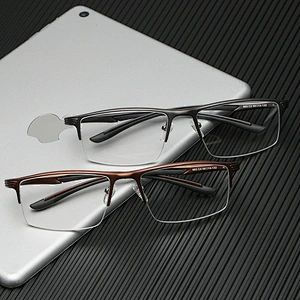 Anti blue light aluminum magnesium business optical frame river wholesale women eyewear men eyeglasses design eye glasses