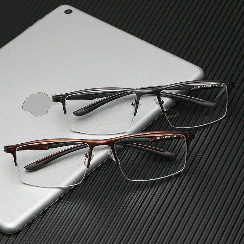 Anti blue light aluminum magnesium business optical frame river wholesale women eyewear men eyeglasses design eye glasses