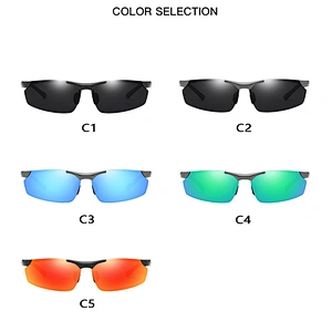 2021 newest aluminum magnesium sport colorful sunglasses polarized women men eyewear shade sun glasses wholesale custom goggles