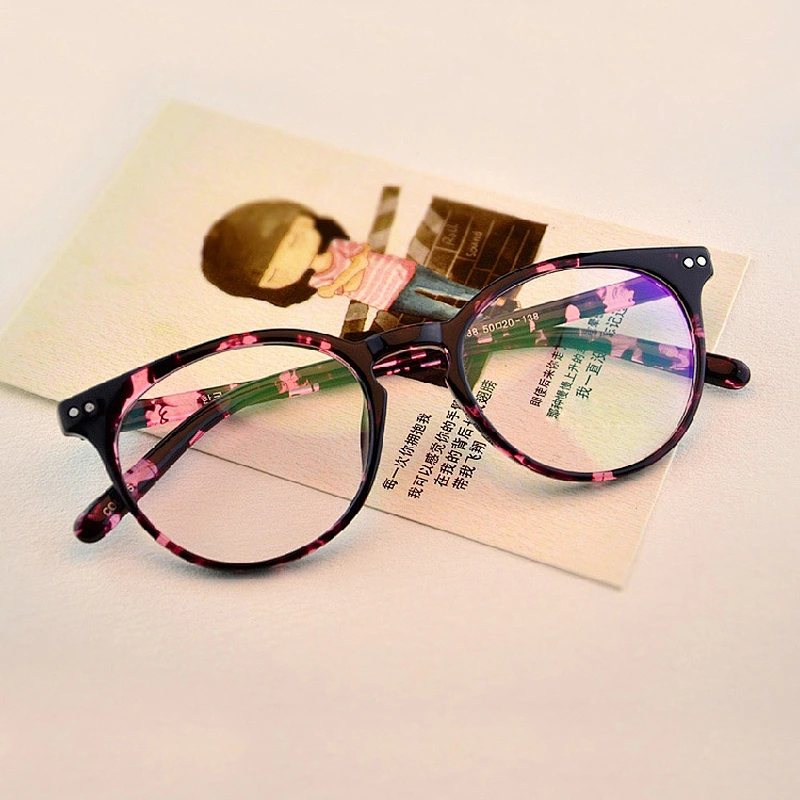 Retro stud round frame vintage river glasses optical frame wholesale women eyewear men eyeglasses design eye glasses