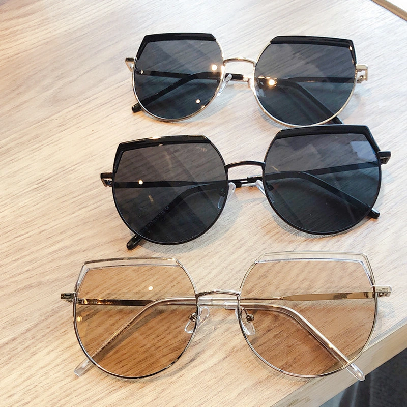 2021 newest fashion metal celebrity polarized sunglasses women men eyewear shade vintage sun glasses wholesale custom goggles