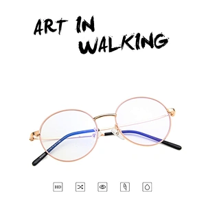 Round small frame metal retro glasses optical frame river wholesale women eyewear men eyeglasses design eye glasses