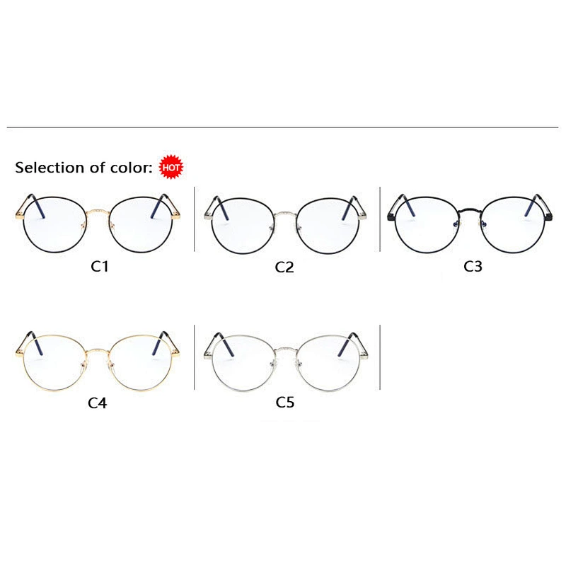 Round retro myopia blue light blocking glasses optical frame river wholesale women eyewear men eyeglasses design eye glasses