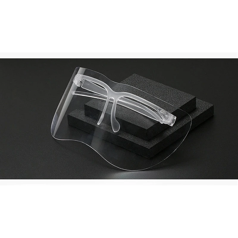 Blocc Stylish Laser Eye Protection Face Shield Transparent Half Face Shield Guard Mask Face Screen Shield