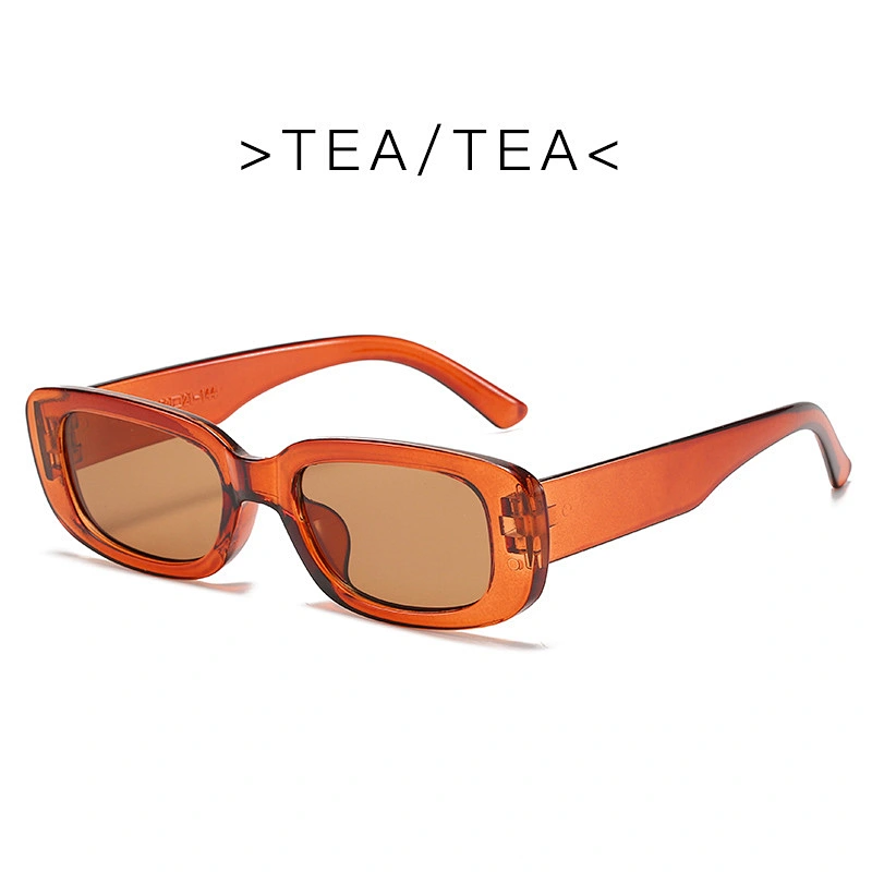 Fashion newest square small frame sunglasses celebrity simple style men women custom wholesale shade vintage sun glasses