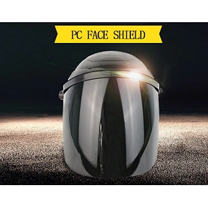 Welding protective face shield cover glasses face portable head type flip cover automatic dimming transparent face shield lens
