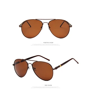 newest men women custom polarized fashion sunglasses metal spring arm leg sunglasses retro shade vintage wild sun glasses