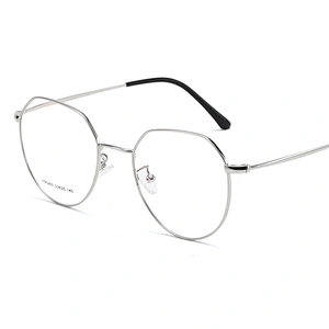 Newest metal polygon trendy celebrity optical frame river wholesale myopia women eyewear men eyeglasses design eye glasses