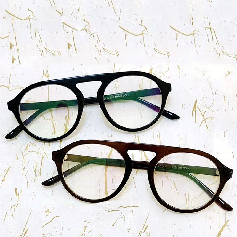Retro stud round big frame glasses optical frame river wholesale myopia women eyewear men eyeglasses design eye glasses