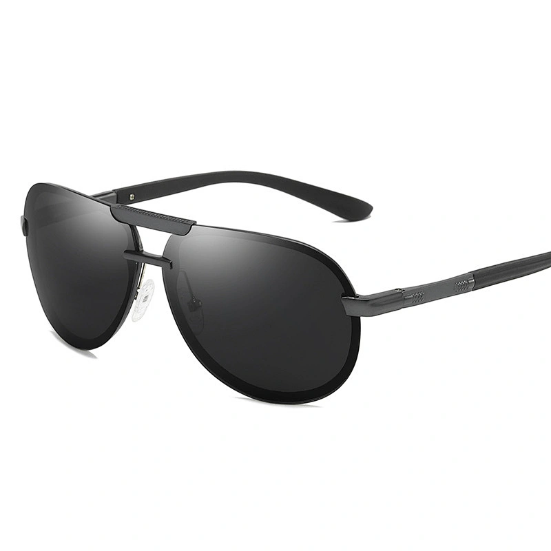 2021 newest fashion rimless fishing driving sunglasses polarized women men eyewear shade sun glasses wholesale custom goggles