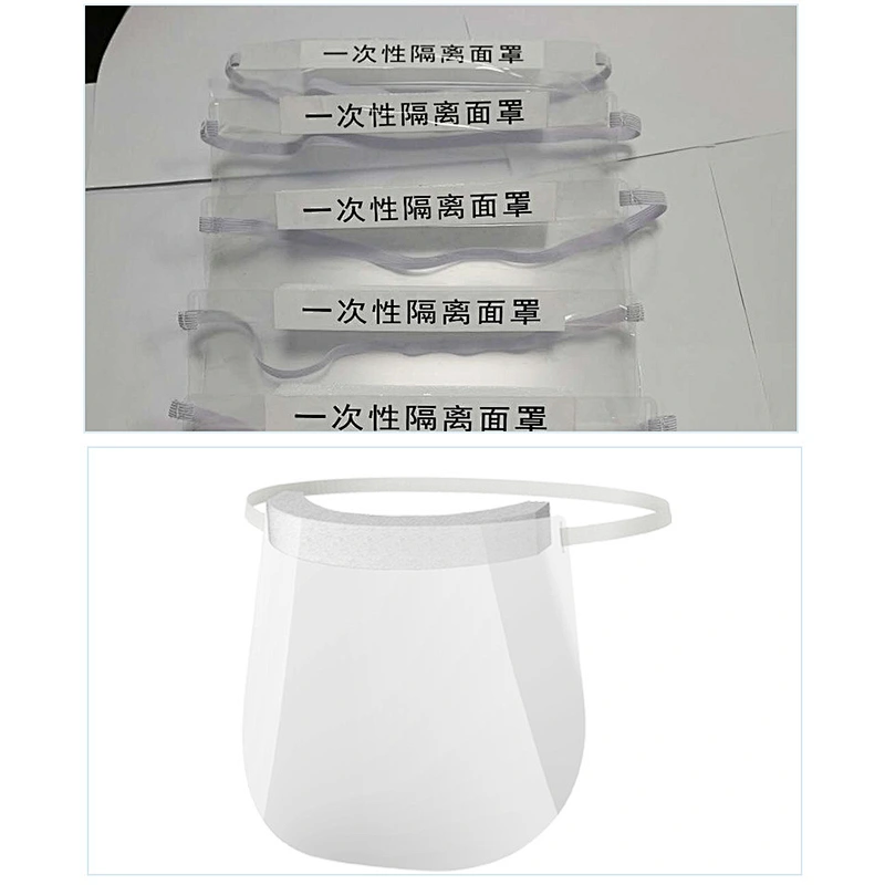Eye Protection Anti-fog customized Face Shields Disposable isolation mask hengde faceshield full face shield mask