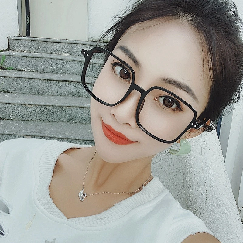 2021 newest fashion stud oversize metal square myopia sunglasses women men eyewear shade sun glasses wholesale custom goggles