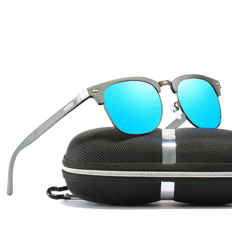 2021 fashion newest aluminum magnesium driving sunglasses polarized women men eyewear shade sun glasses wholesale custom goggles