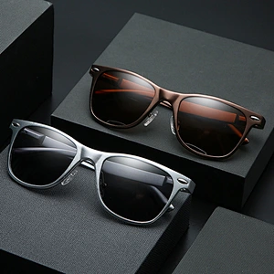 2021 newest aluminum magnesium square sport sunglasses polarized women men eyewear shade sun glasses wholesale custom goggles