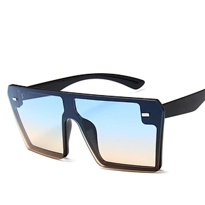 fashion big frame wholesale sunglasses retro newest shades vintage goggles square nail men and women sun glasses custom