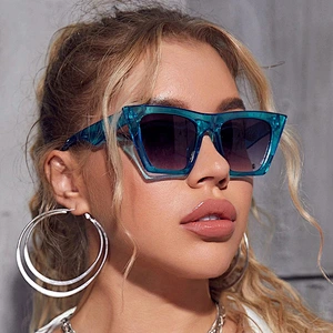2021 newest fashion square cat eye classic sunglasses women men eyewear shade vintage sun glasses wholesale custom goggles
