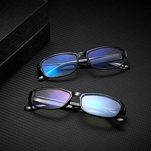 Hot selling anti blue light trendy designer optics multifunction zoom reading glasses men women wholesale reader glasses frame