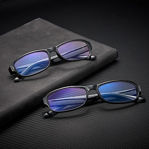 Hot selling anti blue light trendy designer optics multifunction zoom reading glasses men women wholesale reader glasses frame