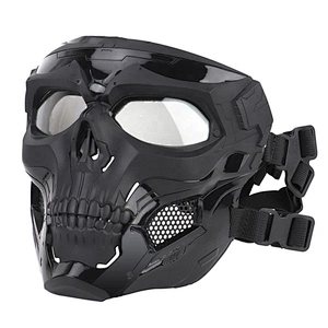 2020 Anti-dust Face shield Mask Scary Skeleton ShieldMask Adult Simple Skull ShieldMask Halloween