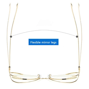 Blue light blocking metal vintage optical big frames river wholesale women eyewear men eyeglasses frame design eye glasses