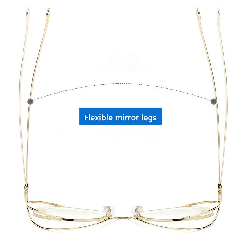 Blue light blocking metal vintage optical big frames river wholesale women eyewear men eyeglasses frame design eye glasses