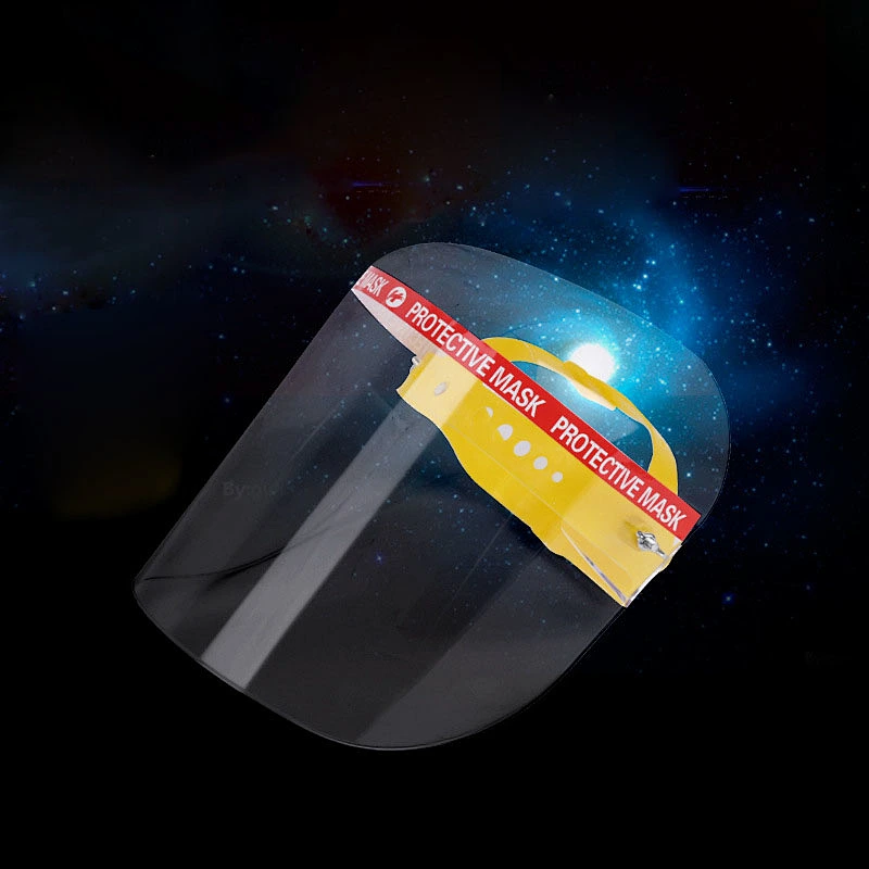 Plexiglass customized face shield labor protection supplies splash-proof pvc protective faceshield fashion