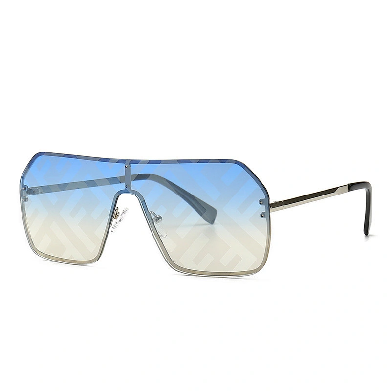 Spring cross-border exclusively for  retro sunglasses flat-top box printing sunglasses sunglasses trend street shooting