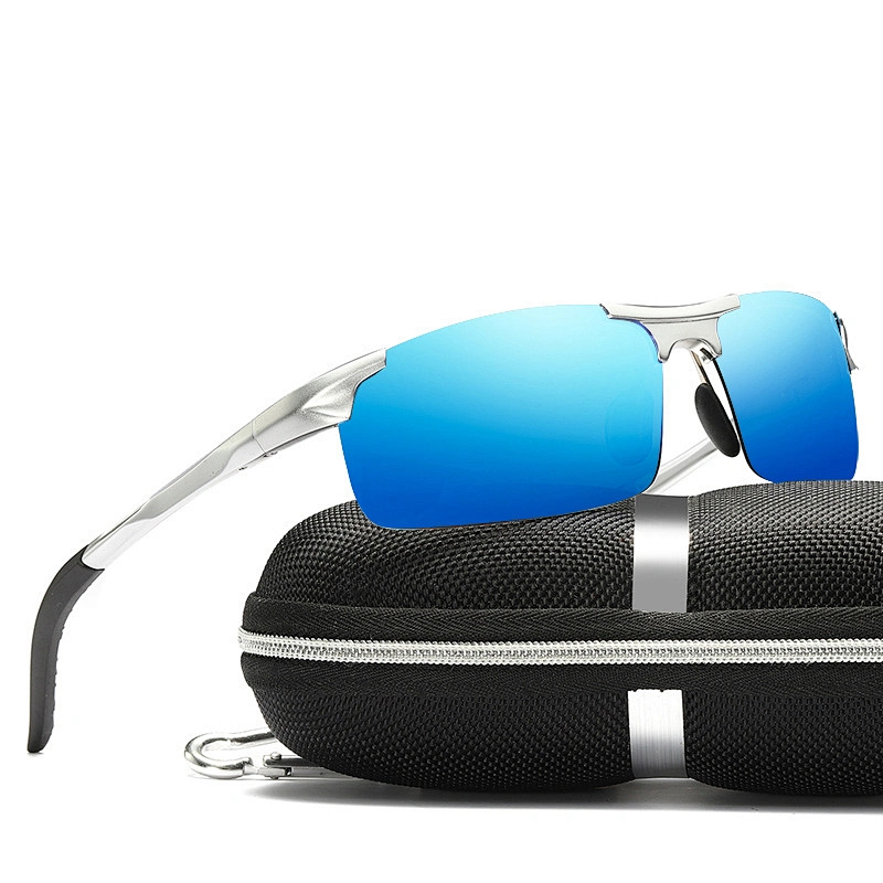 2021 fashion newest aluminum magnesium sport sunglasses polarized women men eyewear shade sun glasses wholesale custom goggles