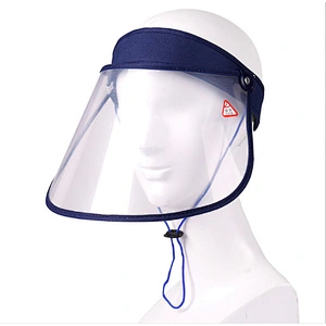Men and women outdoor face shield anti-ultraviolet sun hats riding hollow top hats sun protective Fisherman's hat