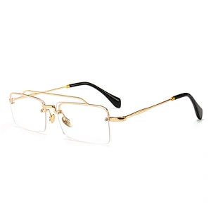 Explosion models narrow frame modern retro sunglasses fashion glasses sunglasses street model catwalk sunglasses
