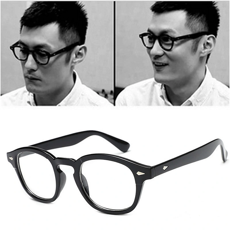 Stud round small myopia retro celebrity river glasses optical frame wholesale women eyewear men eyeglasses design eye glasses