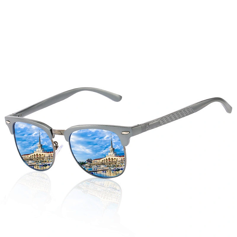 2021 fashion newest aluminum magnesium driving sunglasses polarized women men eyewear shade sun glasses wholesale custom goggles