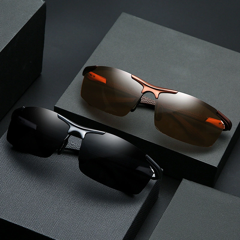 2021 newest aluminum magnesium driving sport sunglasses polarized women men eyewear shade sun glasses wholesale custom goggles